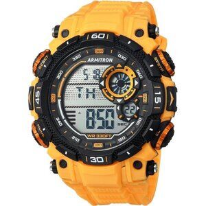 Sport Men's Digital Chronograph Resin Strap Watch, 40/8397